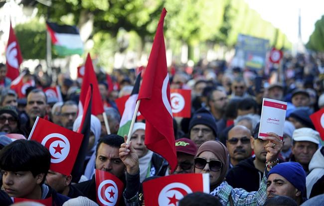 Tunisia commemorates anniversary of the 2011 revolution. Opposition decries democratic backsliding | iNFOnews.ca Tunisia commemorates anniversary of the 2011 revolution. Opposition decries democratic backsliding | iNFOnews.ca