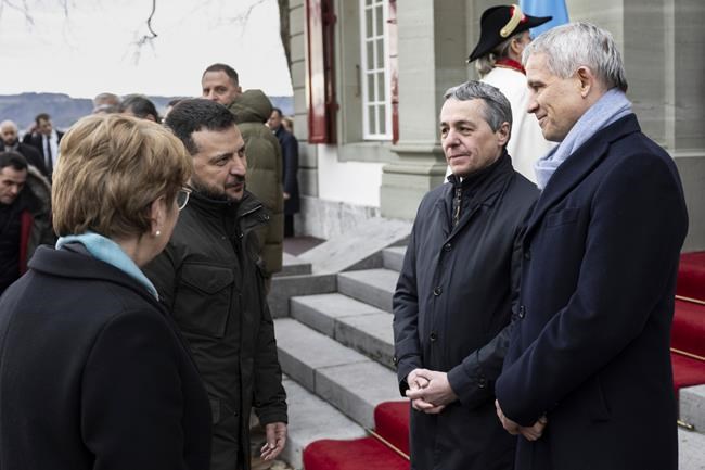 Switzerland hosts President Zelenskyy and offers to host a peace summit for Ukraine | iNFOnews.ca