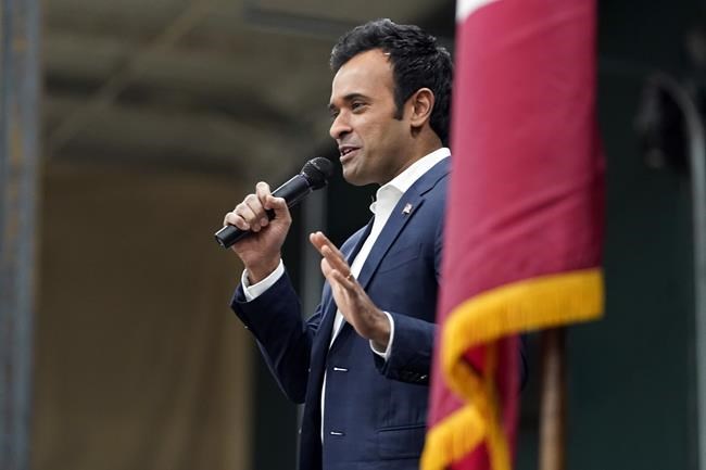 Vivek Ramaswamy suspends his 2024 Republican presidential bid and endorses rival Donald Trump | iNFOnews.ca Vivek Ramaswamy suspends his 2024 Republican presidential bid and endorses rival Donald Trump | iNFOnews.ca