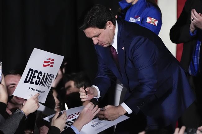 Trump notches a commanding win in the Iowa caucuses as DeSantis edges Haley for second place | iNFOnews.ca