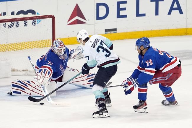 NHL roundup: Rangers beat Kraken 5-2 behind Wheeler, Kakko | iNFOnews.ca