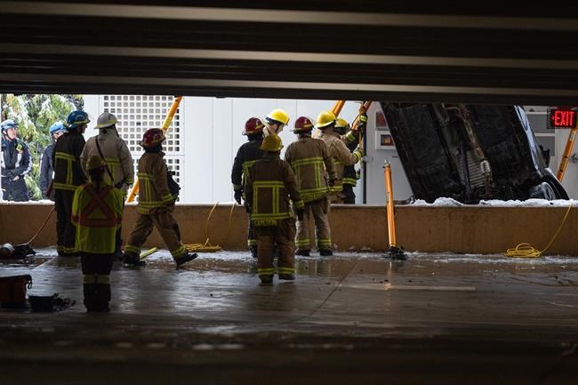 Driver hurt after car plunges from multi-storey parking lot at University of B.C. | iNFOnews.ca Driver hurt after car plunges from multi-storey parking lot at University of B.C. | iNFOnews.ca