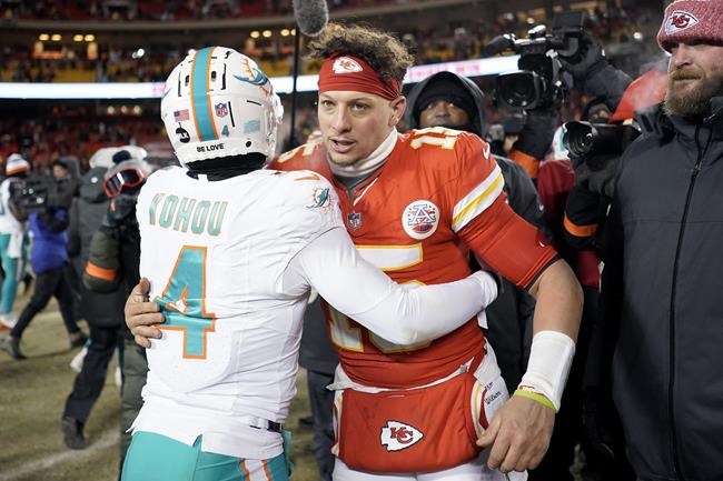 Chiefs' Patrick Mahomes hitting the road for first time in the playoffs to play Buffalo | iNFOnews.ca Chiefs' Patrick Mahomes hitting the road for first time in the playoffs to play Buffalo | iNFOnews.ca