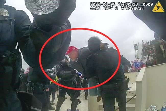 Capitol rioter who assaulted at least 6 police officers is sentenced to 5 years in prison | iNFOnews.ca