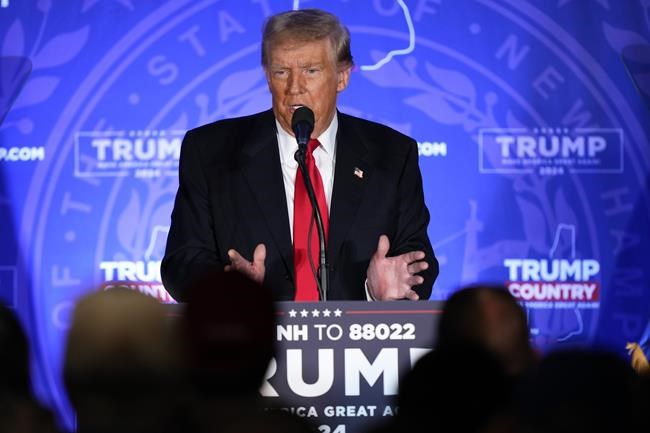 Trump, blending legal battles and campaign, tops long day in court with rambling New Hampshire rally | iNFOnews.ca