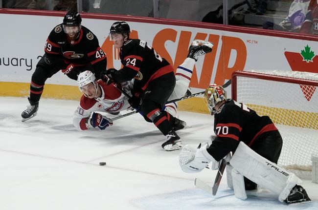 Tim Stutzle's three-point night leads Senators over Canadiens 6-2 | iNFOnews.ca
