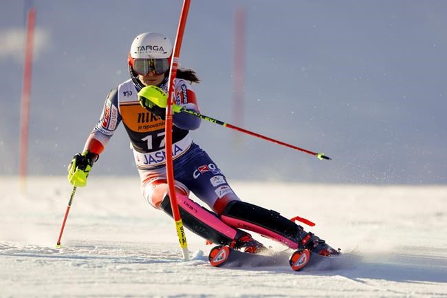 Shiffrin gets career win 95 in first World Cup slalom after season-ending injury for rival Vlhova | iNFOnews.ca