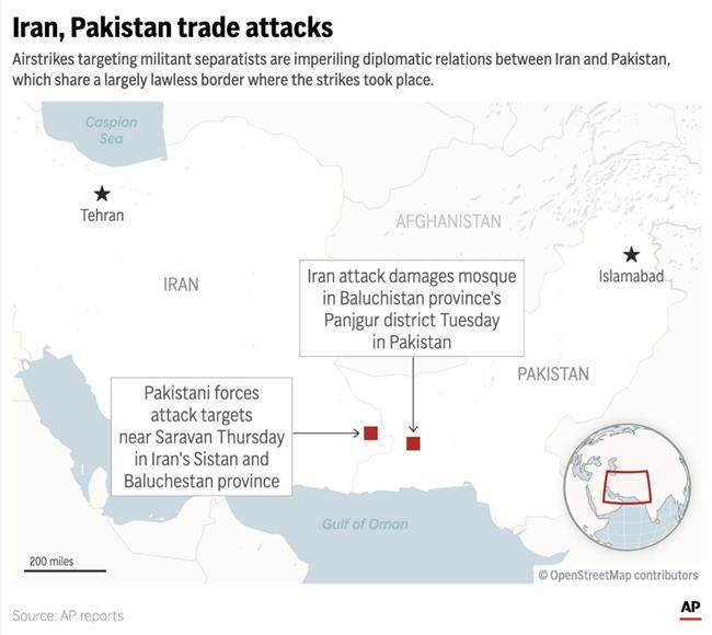 Iran's foreign minister will visit Pakistan next week after tit-for-tat airstrikes | iNFOnews.ca