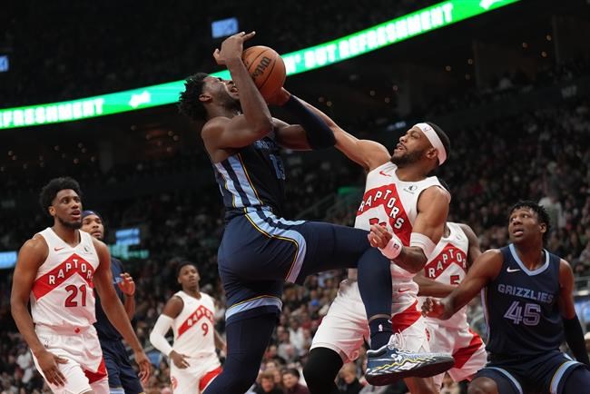 Jaren Jackson Jr. leads hurting Grizzlies past Raptors 108-100 | iNFOnews.ca Jaren Jackson Jr. leads hurting Grizzlies past Raptors 108-100 | iNFOnews.ca