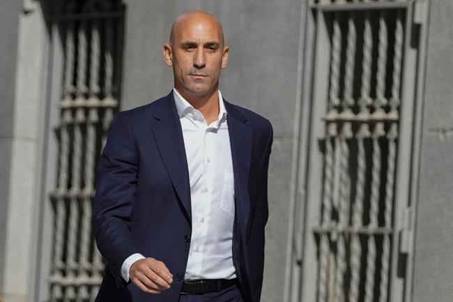Rubiales loses appeal against 3-year FIFA ban after kissing Spain player at Women's World Cup final | iNFOnews.ca
