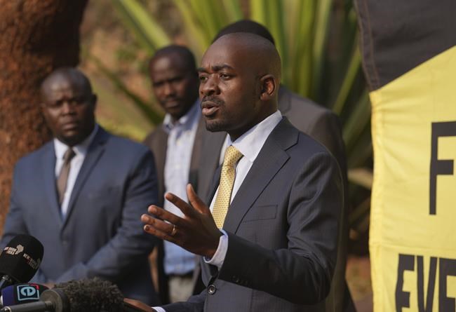 Zimbabwe’s main opposition leader quits, claiming his party was hijacked by president's ruling party | iNFOnews.ca