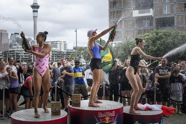 Canadian Jessica Macaulay finishes third in final cliff diving event of career | iNFOnews.ca