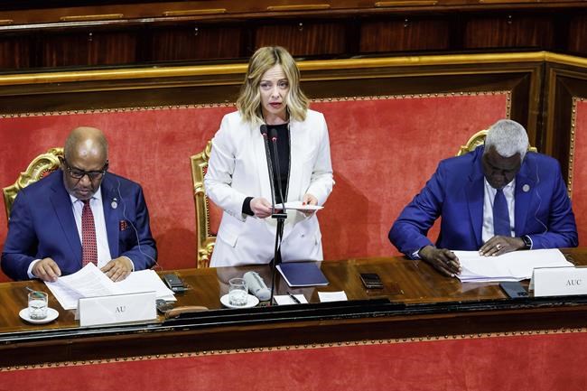 Italy's Meloni opens Africa summit to unveil plan to boost development and curb migration | iNFOnews.ca Italy's Meloni opens Africa summit to unveil plan to boost development and curb migration | iNFOnews.ca