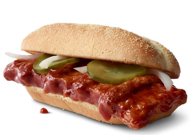 McDonald's iconic McRib sandwich is back in Canada after a decade-long wait | iNFOnews.ca