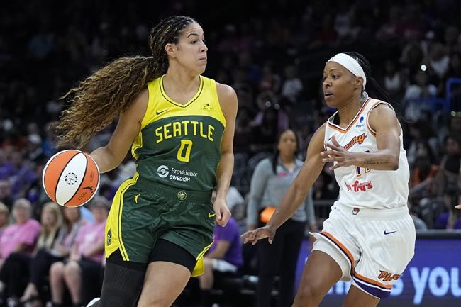 Los Angeles acquires Kia Nurse, fourth-overall pick from Seattle | iNFOnews.ca