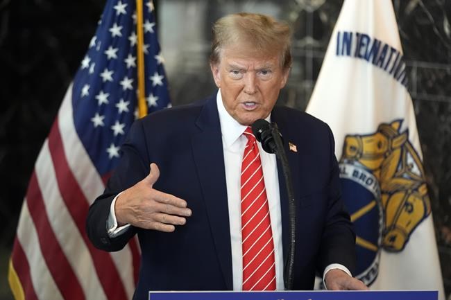 Trump's political operation, spending heavily on legal expenses, starts 2024 with $42M | iNFOnews.ca