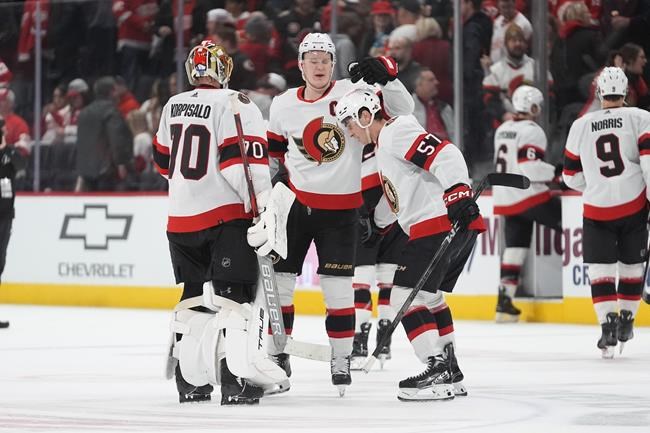 Pinto scores in OT to give Senators 3-2 win over Red Wings | iNFOnews.ca Pinto scores in OT to give Senators 3-2 win over Red Wings | iNFOnews.ca