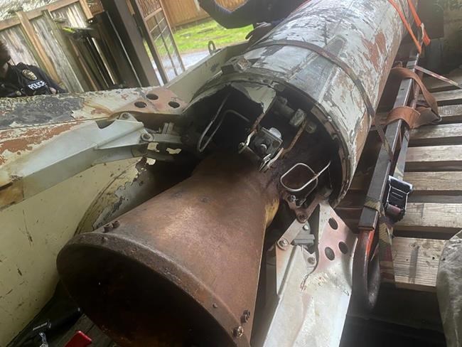 Police: Inert Cold War-era missile found in garage of Washington state home | iNFOnews.ca Police: Inert Cold War-era missile found in garage of Washington state home | iNFOnews.ca