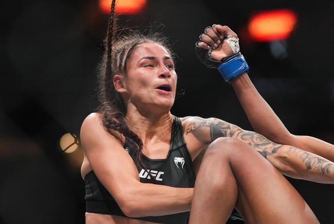 Canadian-based strawweight Diana Belbita submitted in first round of UFC card | iNFOnews.ca Canadian-based strawweight Diana Belbita submitted in first round of UFC card | iNFOnews.ca