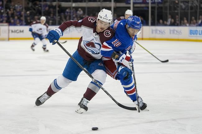 Lafreniere scores in OT as Rangers edge Avalanche 2-1 | iNFOnews.ca