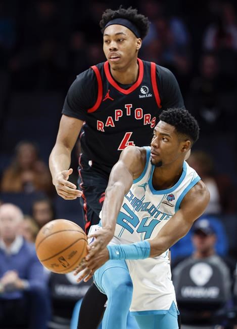 Raptors overcome 45-point game from Miles Bridges to beat Hornets 123-117 | iNFOnews.ca