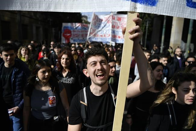 Students block Athens streets to protest private universities possibly coming to Greece | iNFOnews.ca Students block Athens streets to protest private universities possibly coming to Greece | iNFOnews.ca