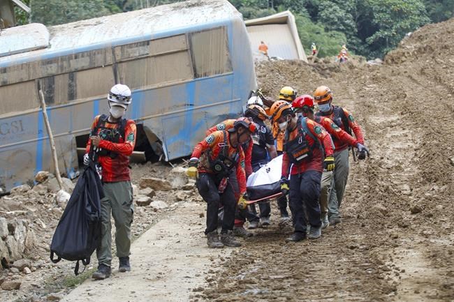 Death toll in landslide-hit Philippine mountain village rises to 11 with more than 100 missing | iNFOnews.ca