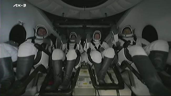 Astronauts from Turkey, Italy and Sweden return to Earth, ending private space station trip | iNFOnews.ca