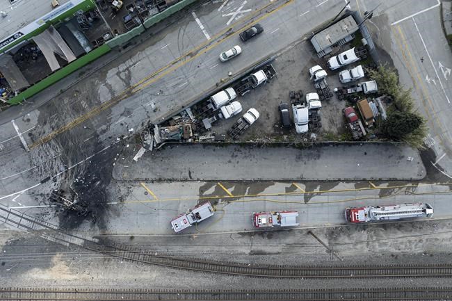 Seven of 9 Los Angeles firefighters injured in truck blast have been released from a hospital | iNFOnews.ca