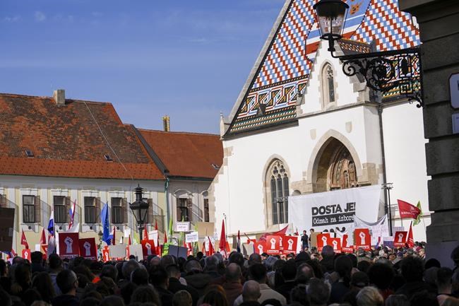 Thousands at anti-government rally in Croatia allege high-level corruption and demand an election | iNFOnews.ca Thousands at anti-government rally in Croatia allege high-level corruption and demand an election | iNFOnews.ca