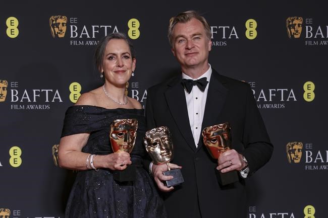 'Oppenheimer' wins 7 prizes, including best picture, at the British Academy Film Awards | iNFOnews.ca 'Oppenheimer' wins 7 prizes, including best picture, at the British Academy Film Awards | iNFOnews.ca