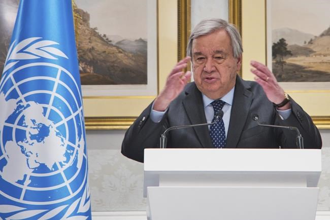 Taliban set unacceptable conditions for attending a UN meeting, says UN secretary-general | iNFOnews.ca Taliban set unacceptable conditions for attending a UN meeting, says UN secretary-general | iNFOnews.ca