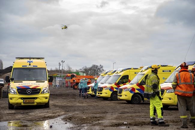 2 workers die after part of a bridge being built over a Dutch canal collapses | iNFOnews.ca 2 workers die after part of a bridge being built over a Dutch canal collapses | iNFOnews.ca
