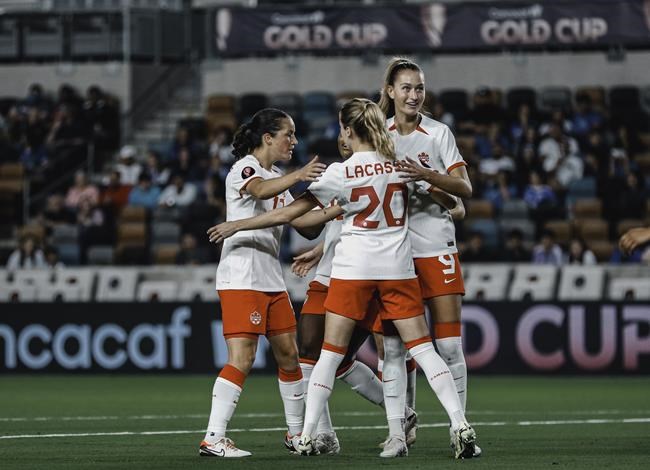 Canada opens CONCACAF W Gold Cup play with lopsided 6-0 win over El Salvador | iNFOnews.ca Canada opens CONCACAF W Gold Cup play with lopsided 6-0 win over El Salvador | iNFOnews.ca