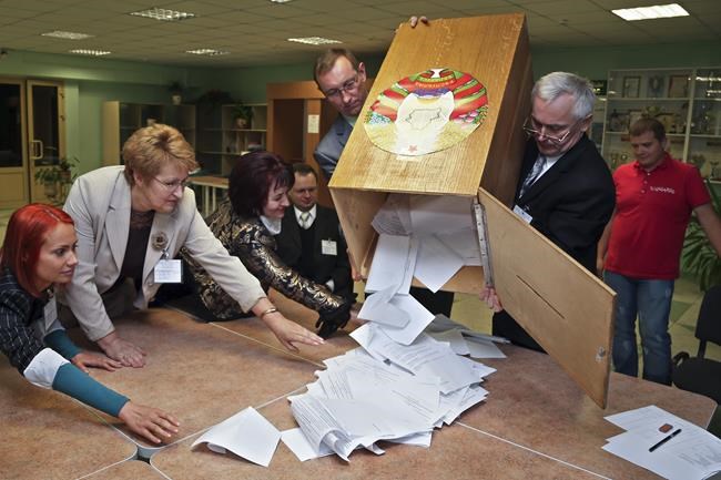 Belarusians vote in a tightly controlled election as the opposition calls for its boycott | iNFOnews.ca Belarusians vote in a tightly controlled election as the opposition calls for its boycott | iNFOnews.ca