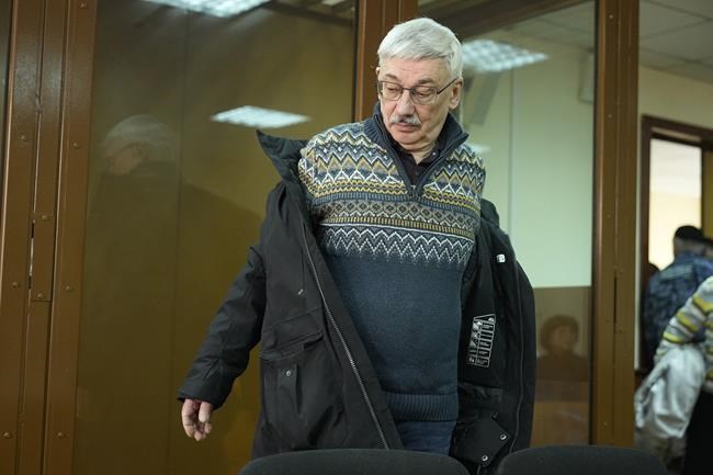 Russia wants to imprison the co-chair of Nobel-winning rights group over criticism of war in Ukraine | iNFOnews.ca