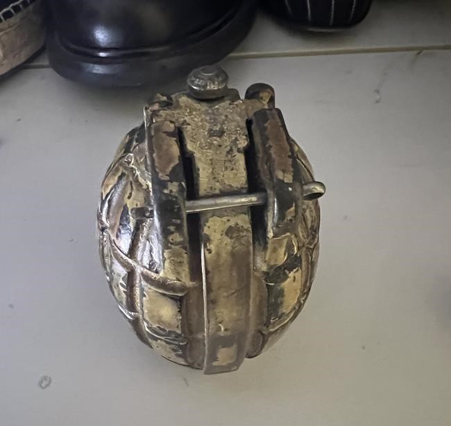 Bomb squad called to Abbotsford, B.C., thrift store after grenade is donated | iNFOnews.ca