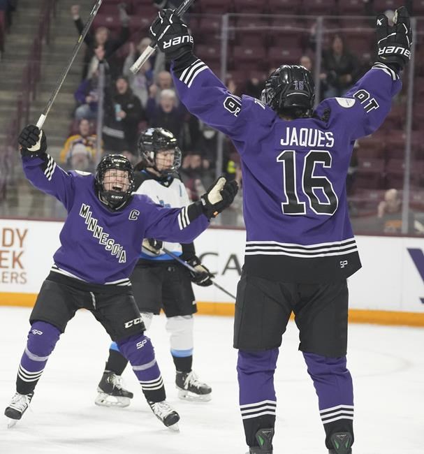 Nurse scores 2 goals, including overtime winner, as Toronto beats Minnesota for 6th straight win | iNFOnews.ca