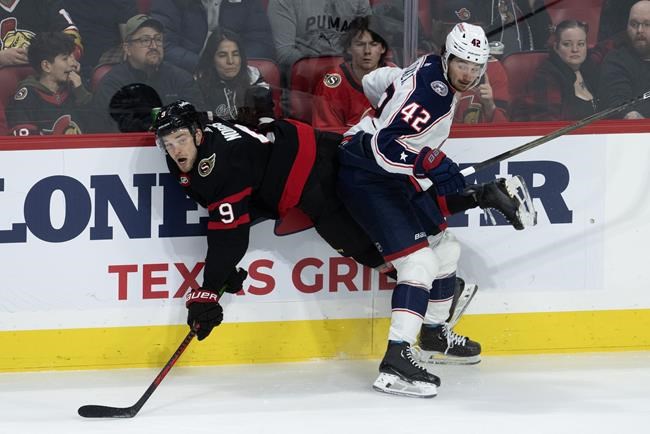 Senators centre Norris out 'extended period of time' with upper-body injury | iNFOnews.ca Senators centre Norris out 'extended period of time' with upper-body injury | iNFOnews.ca