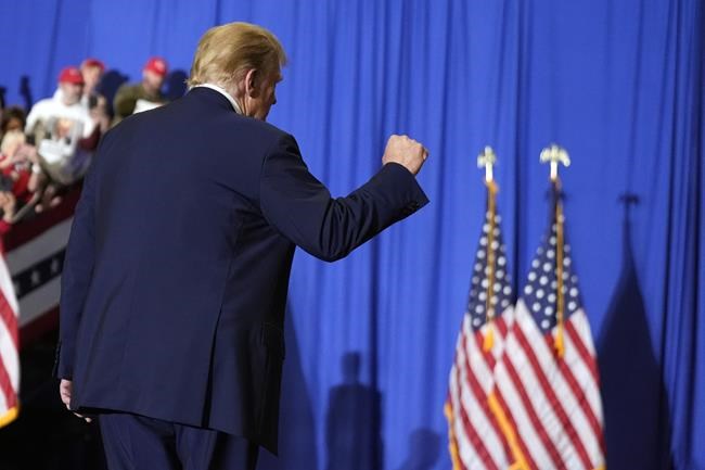 Trump escalates his immigration rhetoric with baseless claim about Biden trying to overthrow the US | iNFOnews.ca