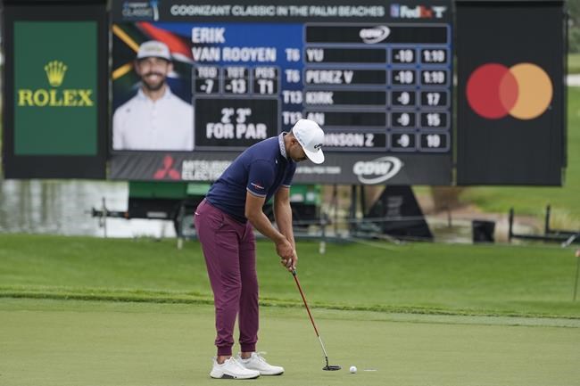 Eckroat leads by one but rain sends Cognizant Classic to a Monday finish | iNFOnews.ca Eckroat leads by one but rain sends Cognizant Classic to a Monday finish | iNFOnews.ca
