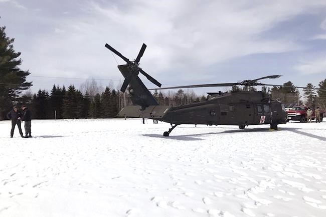A man who crashed a snowmobile into a parked Black Hawk helicopter is suing the government for $9.5M | iNFOnews.ca A man who crashed a snowmobile into a parked Black Hawk helicopter is suing the government for $9.5M | iNFOnews.ca