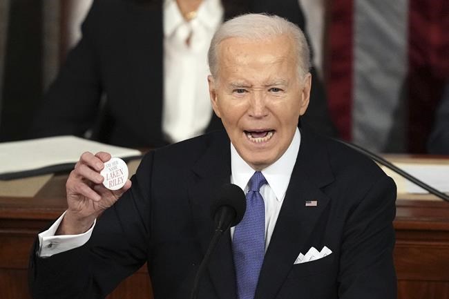 Biden says her name - Laken Riley - at the urging of GOP Rep. Marjorie Taylor Greene | iNFOnews.ca Biden says her name - Laken Riley - at the urging of GOP Rep. Marjorie Taylor Greene | iNFOnews.ca