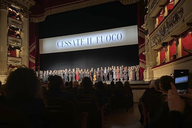 La Scala performers and workers call for Gaza cease-fire before opera-ballet set in conflict | iNFOnews.ca La Scala performers and workers call for Gaza cease-fire before opera-ballet set in conflict | iNFOnews.ca