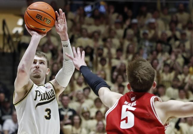 Purdue retires Zach Edey's jersey after he leads No. 3 Boilermakers past Wisconsin in home finale | iNFOnews.ca Purdue retires Zach Edey's jersey after he leads No. 3 Boilermakers past Wisconsin in home finale | iNFOnews.ca