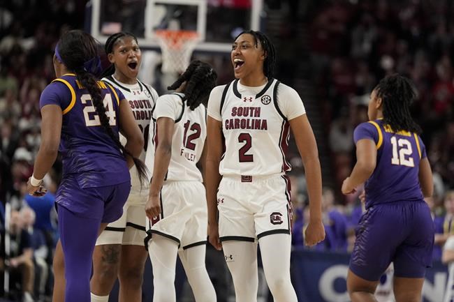South Carolina's Kamilla Cardoso shoves LSU's Flau'jae Johnson, is ejected with 5 other players | iNFOnews.ca South Carolina's Kamilla Cardoso shoves LSU's Flau'jae Johnson, is ejected with 5 other players | iNFOnews.ca