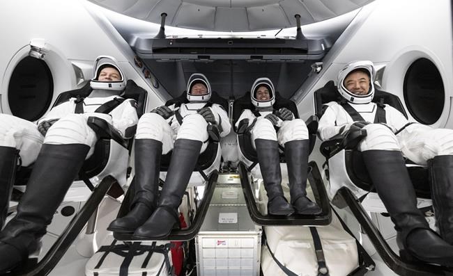 Four astronauts from four countries return to Earth after six months in orbit | iNFOnews.ca Four astronauts from four countries return to Earth after six months in orbit | iNFOnews.ca