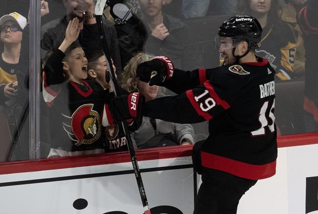 Batherson scores OT winner, Senators beat Penguins 2-1 to snap seven-game skid | iNFOnews.ca Batherson scores OT winner, Senators beat Penguins 2-1 to snap seven-game skid | iNFOnews.ca