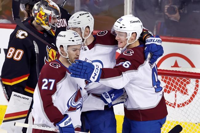 Mikko Rantanen's four-point night lifts Avalanche over Flames 6-2 | iNFOnews.ca Mikko Rantanen's four-point night lifts Avalanche over Flames 6-2 | iNFOnews.ca
