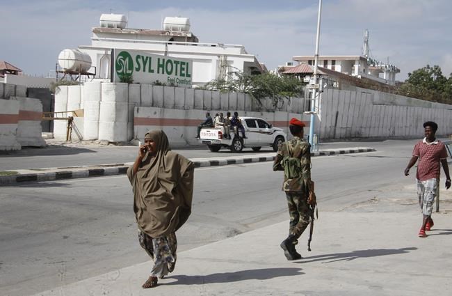 Loud explosion is heard as Somali militant group says its fighters have attacked a hotel in capital | iNFOnews.ca Loud explosion is heard as Somali militant group says its fighters have attacked a hotel in capital | iNFOnews.ca